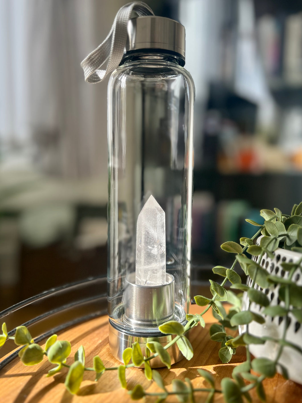 Crystal water bottle