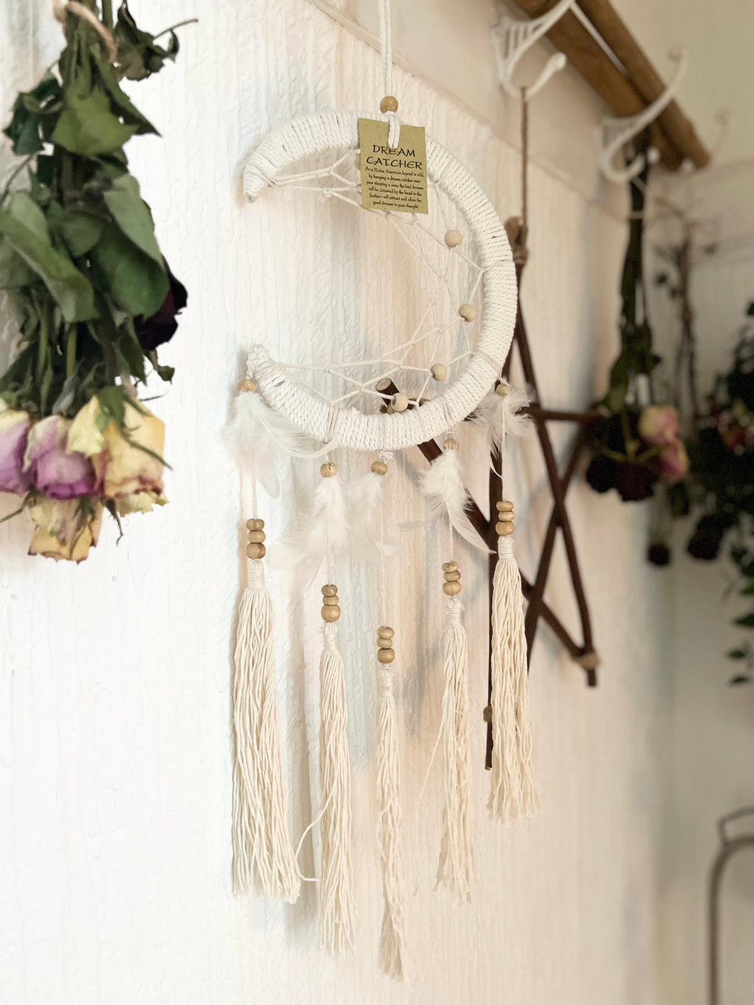 Crescent Moon dream catcher