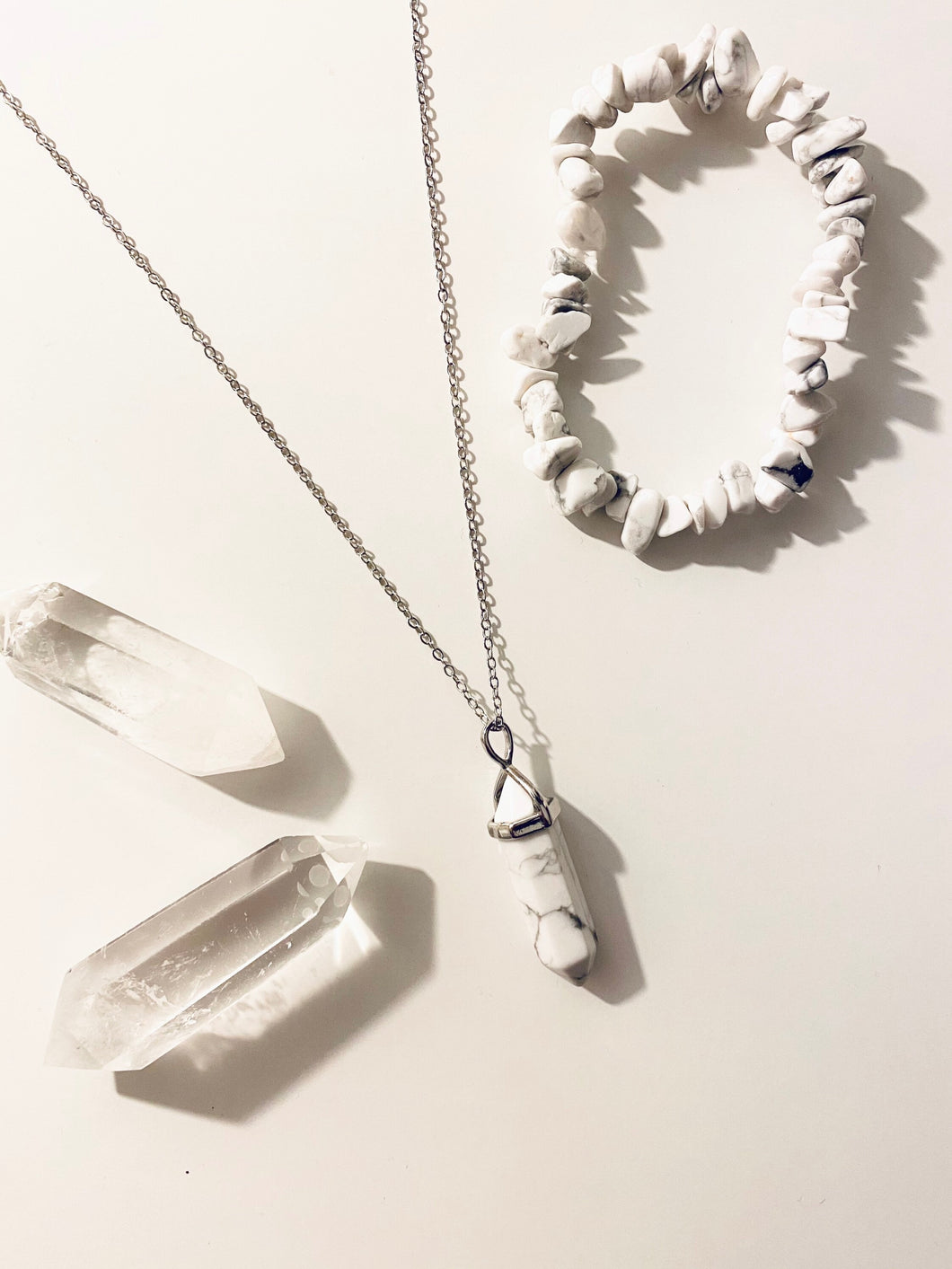 Howlite Jewellery Set